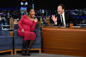 Jimmy Fallon Having Sex - Keke Palmer Shared The Sex Of Her Baby On Jimmy Fallon