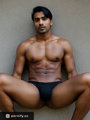 naked indian people - Seductive Indian Cowboy: Medium-Sized Black-Haired Apple-Shaped Male in  Tight Panties | Pornify â€“ Best AI Porn Generator