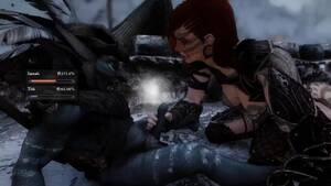 dovahkiin blowjob - Skyrim - Dragonborn Befriends A Very Horny Riekling Porn Video