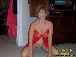 dead granny tits - Drop dead gorgeous granny in her red lin - XXX Dessert - Picture 1 ...