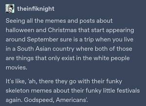 Asian Straight Porn Tumblr - Feeling incredibly jealous of westerners and their cosplay/candy festival  is a universal Asian experience : r/tumblr