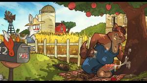 Animated Farm Porn - e621 anthro apple balls bedding blanket bottle canine carrot caught  clothing cum detailed_background disney duo erection