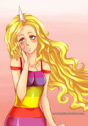 Lady Rainicorn Adventure Time Porn - Lady Rainicorn by Moondrophime