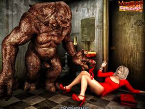 3d monster fuck cartoons trolls - Monster Fucking Cute Girls - Shitty Troll Sex Comic | HD Porn Comics