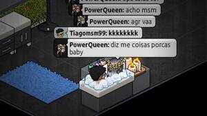 Habbo Porn - Tiagomsm99 fuck powerqueen in habbo hotel - Porzo Porn Tube