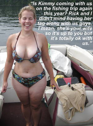 Bbw Bikini Porn Captions - Kimmy_and_the_guys - 8 photos