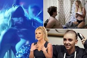 Brittany Spears Sex Tape - Britney Spears' fans share anger at biopic which reveals 'sex tape' and  shows bizarre dance off with Justin Timberlake | The Sun