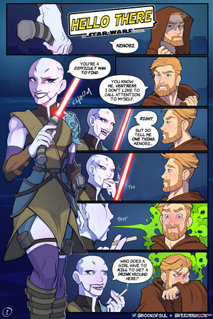 Cartoon Wars Porn - Hello There A Star Wars Story porn comic - the best cartoon porn comics,  Rule 34 | MULT34