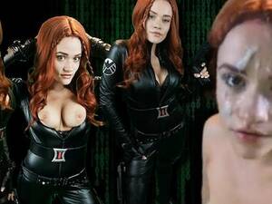 black widow nude cosplay shemale - Black Widow \