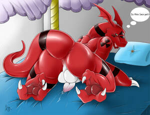 Female Furry Digimon Porn Guilmon - Xbooru - anus ass bed claws cum digimon furry guilmon hindpaw male male  only narse nude paws penis raised tail scalie solo source request tail  testicles uncut wings | 289685