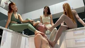 femdom bare feet - FemdomZzz - Petite Princess Femdom: Group Foot Worship Femdom - One Slave  Serves The Bare Feet Of Three Mistresses - Download or Watch Online Femdom  Porn from Keep2share, K2s