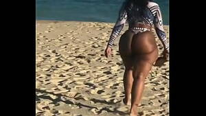 fat black ass on beach - Porn star on beach - XNXX.COM