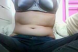 Fat Girl Pussy Shaved - Fat girl flashes her big tits and fingers her shaved pussy closeup, leaked Shaved  porno video (