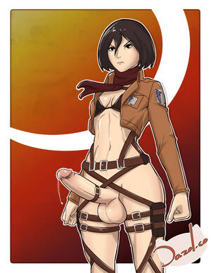 Mikasa Attack On Titan Shemale Porn - Mikasa Ackerman futa Ver by dazol - Hentai Foundry