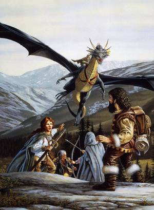 Dragonlance Porn - Party of 5 w Dragon Dragonlance, Heroes, Stormblade by Larry Elmore.