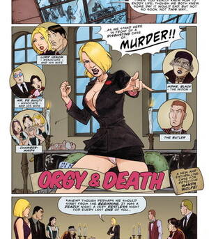 Death Cartoons Porn - Orgy & Death comic porn | HD Porn Comics