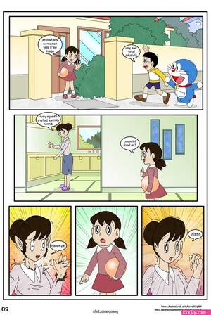 Doraemon Cartoon Lesbian Porn - Nobita mom porn comic - XxxJay