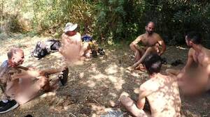 group naked hiking - Israeli nudists explore nature in 'all-male' hiking tours