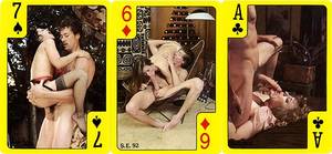 1930 porn playing cards - Black And White Vintage Porn Playing Cards Venereal For Temptingvintage  Erotic Playing Cards For Sale From
