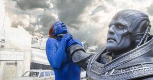 Jennifer Lawrence Mystique Porn - Fox apologizes for X-Men: Apocalypse promo image of Jennifer Lawrence being  strangled : r/Marvel