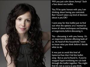 Castration Caption Porn - Least spunk condom on head loser