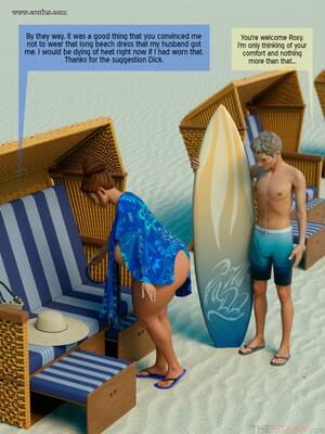 3d Mature Beach Porn - Page 4 | the-foxxx-comics/beach-day | Erofus - Sex and Porn Comics