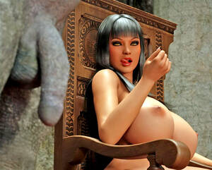 3d Angel Porn - Hot 3d angel fucked by two brutes | Elf raped by demons