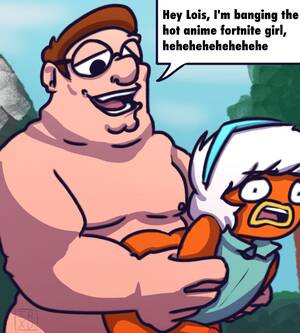 Fish Porn Anime Funny - Rule 34 - 1boy 1boy1girl 1girls ambiguous consent ambiguous penetration big  dom small sub brown hair crossover dialogue dubious consent english text  family guy fish lips fishstick (fortnite) fortnite from behind funny