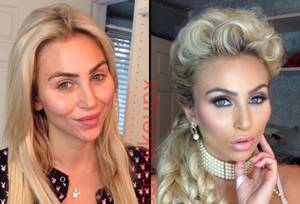 Face Makeup Porn - Porn Stars Before And After Makeup Featured