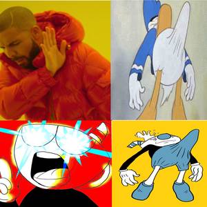 cartoon shit porn - Bad meme about cuphead porn or some shit I don't remember ...
