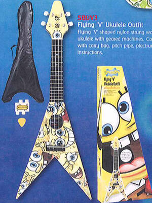 Guitar Hero Porn Parody - Viacom Wants to Axe Gibson Guitar's Lawsuit Over 'SpongeBob Ukulele'