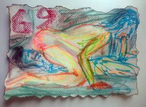 Charcoal Porn Drawings Blowjob - 69 Drawing by Evrensel ÃœrÃ¼m | Saatchi Art