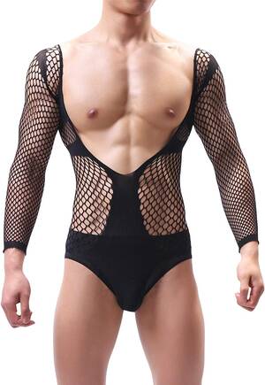 body stocking - HIMEALAVO Man Sexy Body Stocking Long Sleeve Ghana | Ubuy