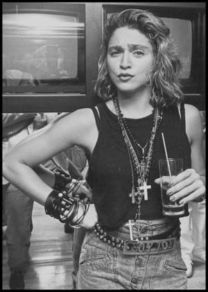 Madonna 80s - Madonna 1984 Out with Jellybean and Grace Jones