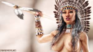 free native american indian girls naked - Native American Warrior by FantasyErotic on DeviantArt