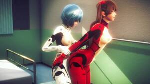 asuka 3d - Asuka and Rei having hot lesbian sex(3D PORN)|Neon Genesis Evangelion