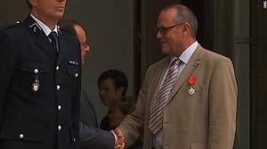 Christina French Asian Porn - NS Slug: FRANCE: TRAIN HEROES HONORED-CHRIS NORMAN (DEPARTURE, REMARKS)