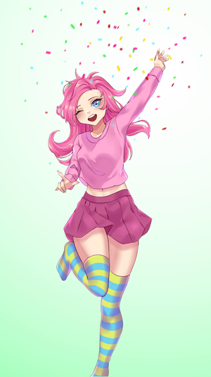 Mlp Human Anime Porn Schoolgirl - The Party Girl : r/Terraria