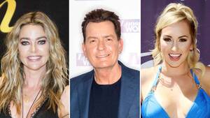 Brett Rossi Porn Men - Denise Richards 'Never Propositioned' Charlie Sheen's Ex Brett Rossi