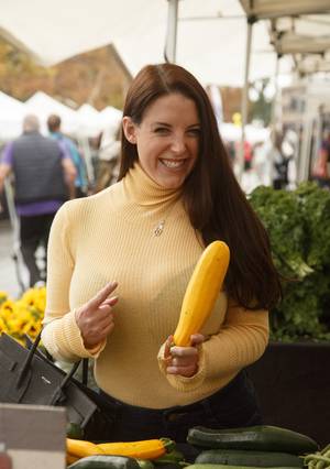 Angela White Public - 