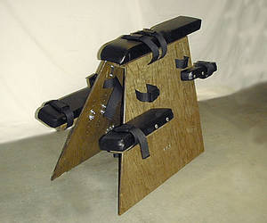 adult tied spanking bench - Bondage Restraint Spanking Bench --- dungeon furniture