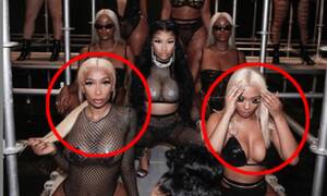 Minaj - Nicki Minaj reignites feud with Cardi B as she hires bartenders 'preparing  to sue the rapper' | Daily Mail Online