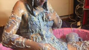 Gunge Porn Slave - Spaghetti Gunge, Clingfilm and Mud! - Pornhub.com