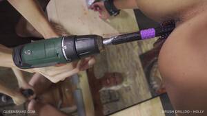 lesbian anal drilldo - free video 1 Brush drilldo Holly - lezdom - lesbian girls anal sex toys  bdsm - thefantazy.com