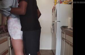 interracial quickie - Quickie before breakfast interracial doggy style sex into house 4kPorn.XXX