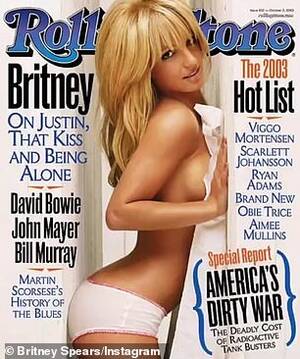 Britney Spears Porn Magazine - Britney Spears compares the magazine covers she shot before and after her  13-year conservatorship | Daily Mail Online