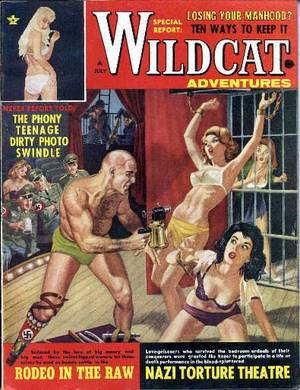Nazi Torture Porn Cartoons - 18913434-Wildcat_Adventures_-_1963_07_July_-_Nazi_bondage_and_torture-8x6
