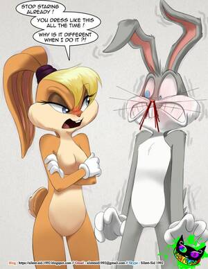 Funny Looney Toons Porn - The Looney Tunes - Lola Bunny and Bugs Bunny\