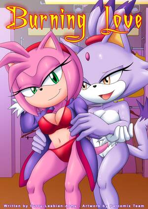 amy rose lesbian porno - Burning Love (Sonic the Hedgehog) [Palcomix , Mobius Unleashed] Porn Comic  - AllPornComic