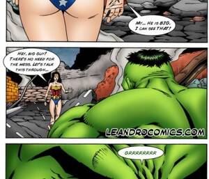 Hulk And Wonder Woman Porn - Wonder Woman vs the Incredibly Horny Hulk | Erofus - Sex and Porn Comics